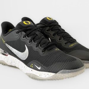 Nike Alpha Huarache Elite 3 Turf Oregon Ducks Team Issued Sz 8.5 DH0123-002